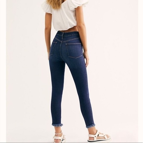 Free People Jeans High Rise Jeggings 24 - Picture 7 of 9